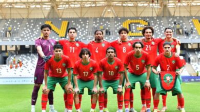 المنتخب المغربي أقل 17 في مجموعة مصر وتونس بكأس إفريقيا