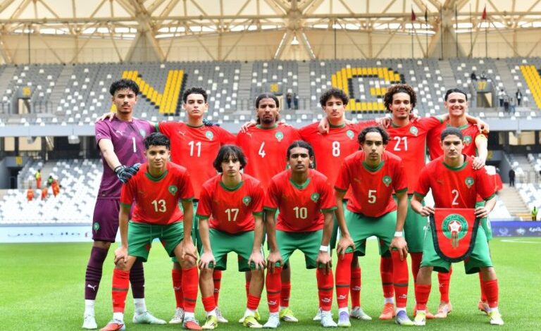 المنتخب المغربي أقل 17 في مجموعة مصر وتونس بكأس إفريقيا